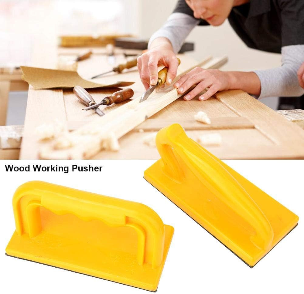 Wood Push Stick 2-Pack, Safety Push Block for Hand Saw Cutting, Oblique Straight Woodworking Tool for DIY Projects & Professional Woodworkers