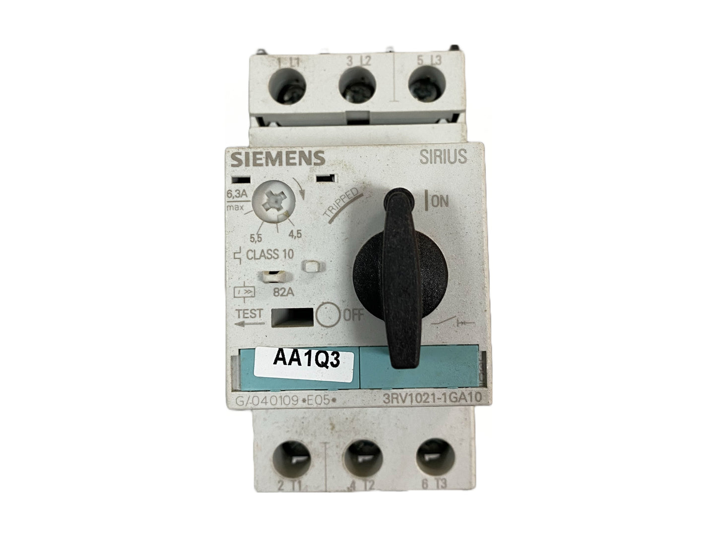 Siemens 3RV1021-1GA10 Circuit Breaker